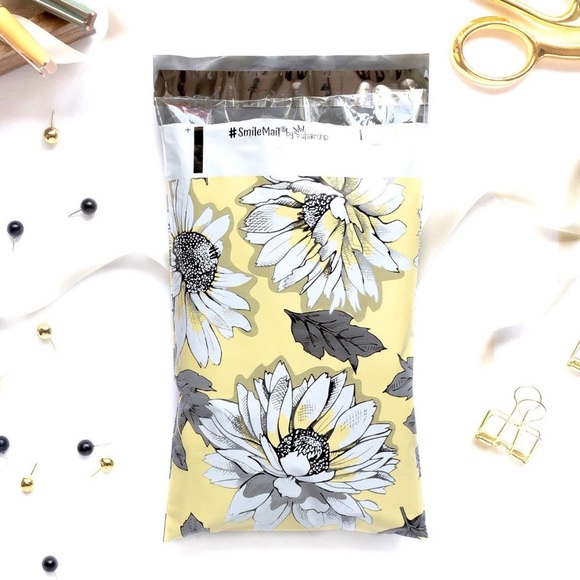 🆕20 Sunflower 6x9 poly mailers - Picture 2 of 3